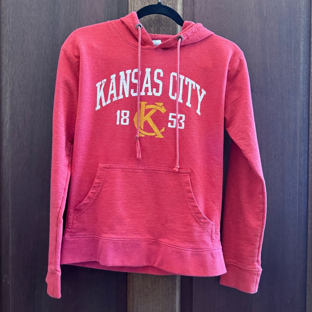 Kansas City Red Delta Fleece Hoodie Size XS